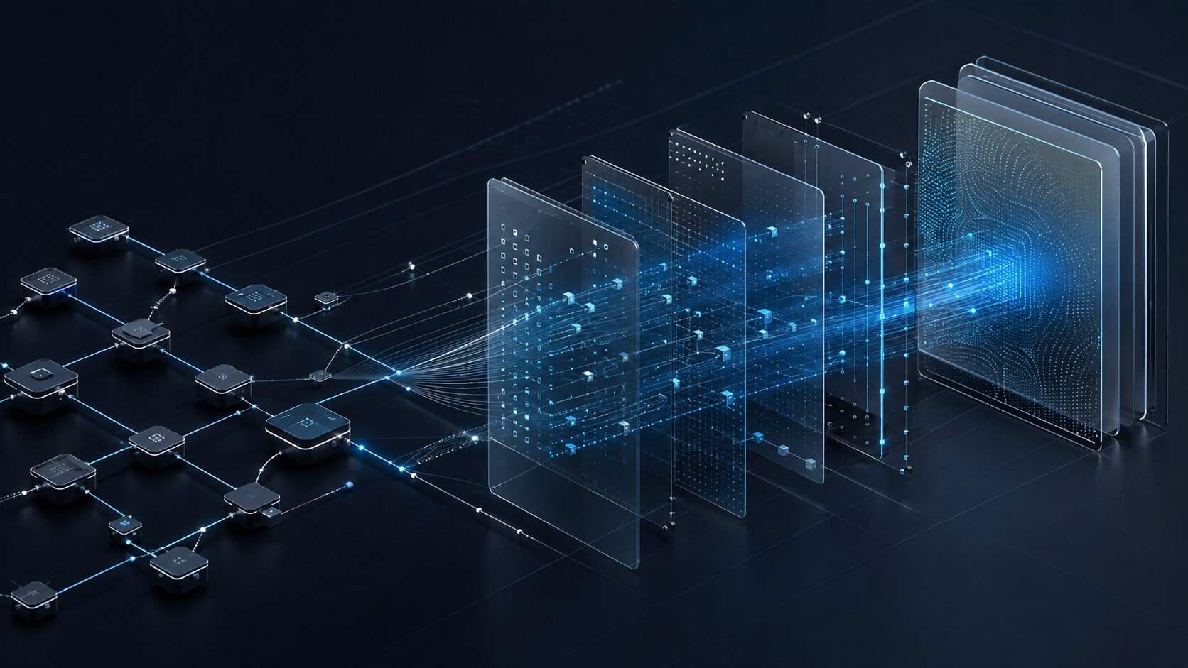 Abstract operational assurance layers connecting governance to evidence